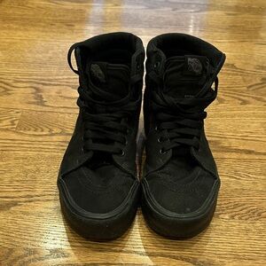 Vans Men's Black High-Top Sneakers